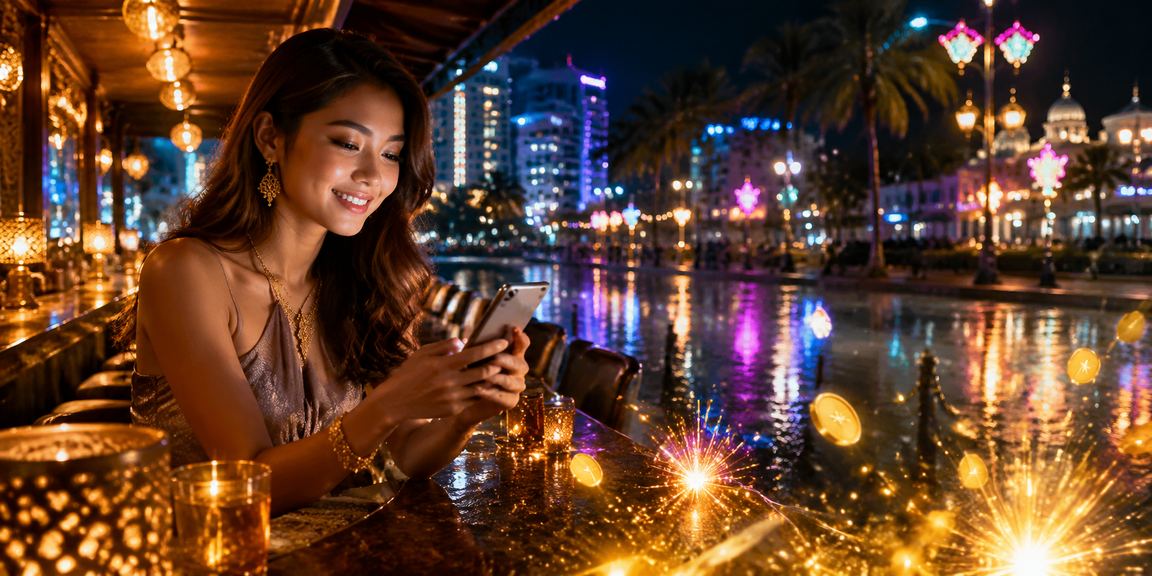 Pemain Malaysia mengakses kasino langsung menggunakan telefon pintar